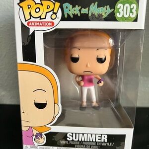 Funko Collectible Vinyl Figure- Summer from Rick and Morty